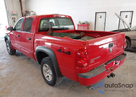 2006 Dodge Dakota Slt from USA, damaged, VIN 1D7HW48N26S690670